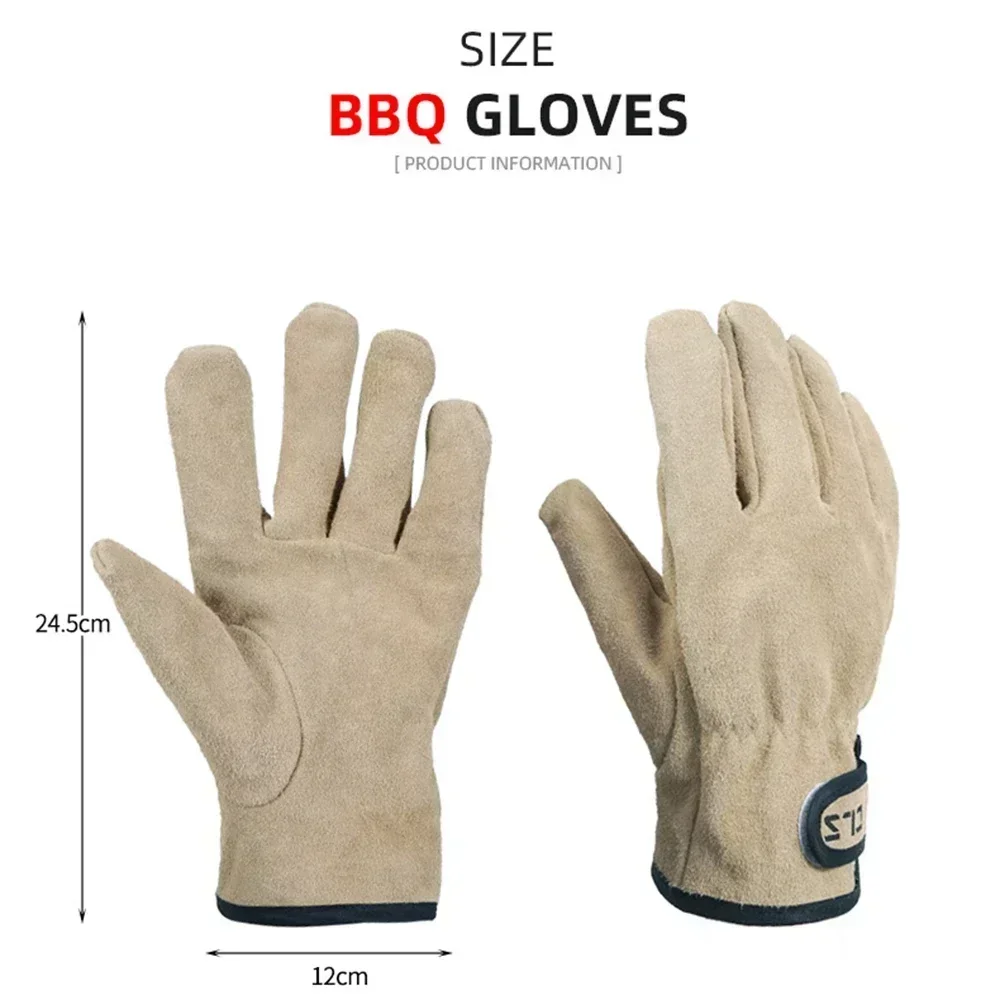 Protective Work Gloves, Used for Cooking, Grilling, Baking, Wood Cutting, and Hunting