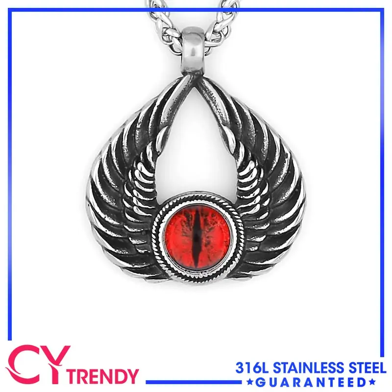 

Angel Wings Couple Men's Personality Trend Stainless Steel Pendant Necklace