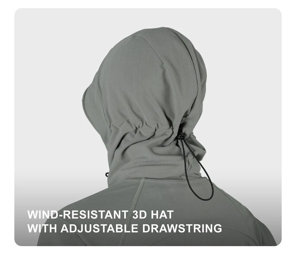 Reindee lusion 24aw graphene thermal storage dwr pullover hoodie armpocket with patch pad techwear gorpcore