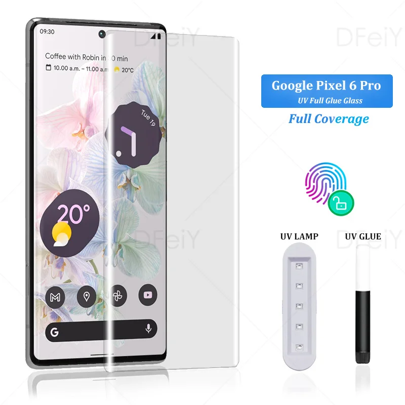 EGV Paquete de 2+2 Compatible con Google Pixel 6 PRO de 6.71 pulgada