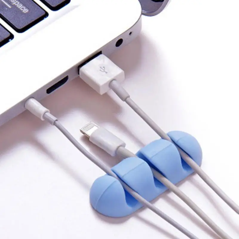 

Cable Clips Organizer Wire Holders For Cords Self-Adhesive Drop Wire Holder For Organizing Cable Wires Home Office Car Desk