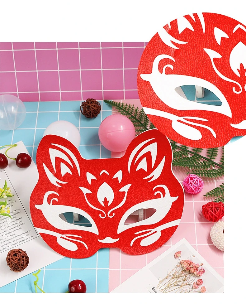 Fox Eye Sm Role Play Mask Leather Accessory For Adults_voghion.com