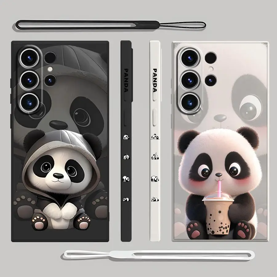 Adorable Panda Soft Phone Case Cover