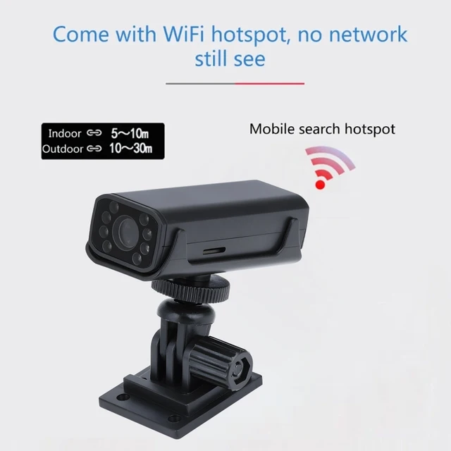 Mini Smart Home Security Camera Indoor Wireless WiFi Remote View Outdoor waterproof Camera Human Detection Sleep Standby 5