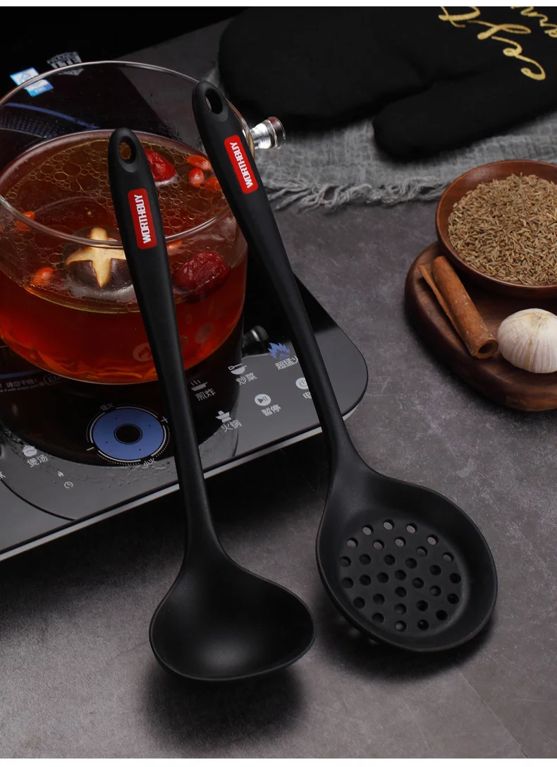Worthbuy Silicone Spatula Set Heat-Resistant Non-Stick Silicone Utensils Set For Pastry Baking Kitchen Cooking Spatula Oil Brush 19 Worthbuy Silicone Spatula Set Heat-Resistant Non-Stick Silicone Utensils Set For Pastry Baking Kitchen Cooking Spatula Oil Brush