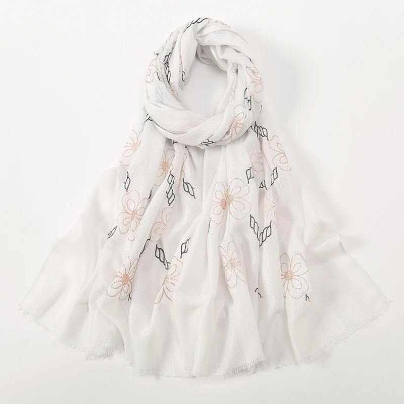 Рисунок 6 - Женская длинная однотонная шаль