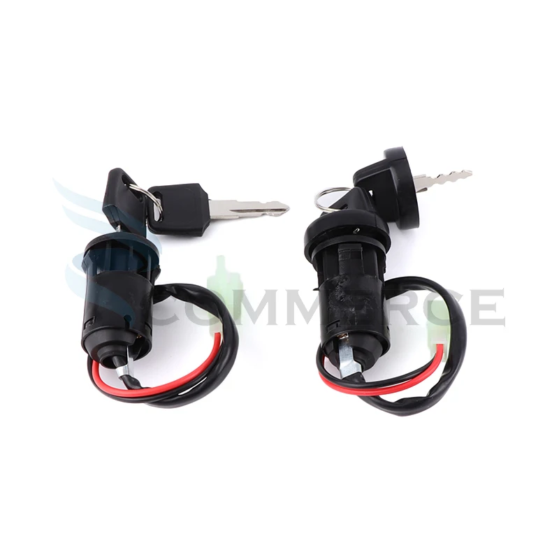 Interrupteur D'allumage à Clé 4 Fils - Pour Quad, ATV, Scooter, Dirt Bike 50cc à 250cc - Remplacement Facile, Plug And Play