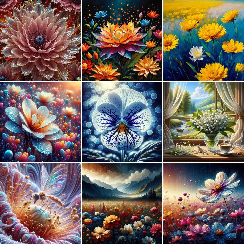 Blumen Rose gedruckt Leinwand Kreuz stich DIY Stickerei Full Kit handgemachte Malerei Handarbeit Handwerk Großhandel verschiedene Schmuck