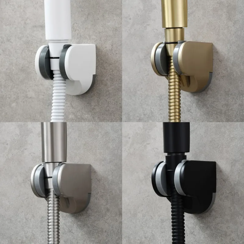 Bathroom Shower Stand Head Holder Soporte Ducha Wall Mounted Adjustable Hand Held Shower Sprayer Bracket Bathroom Accessories