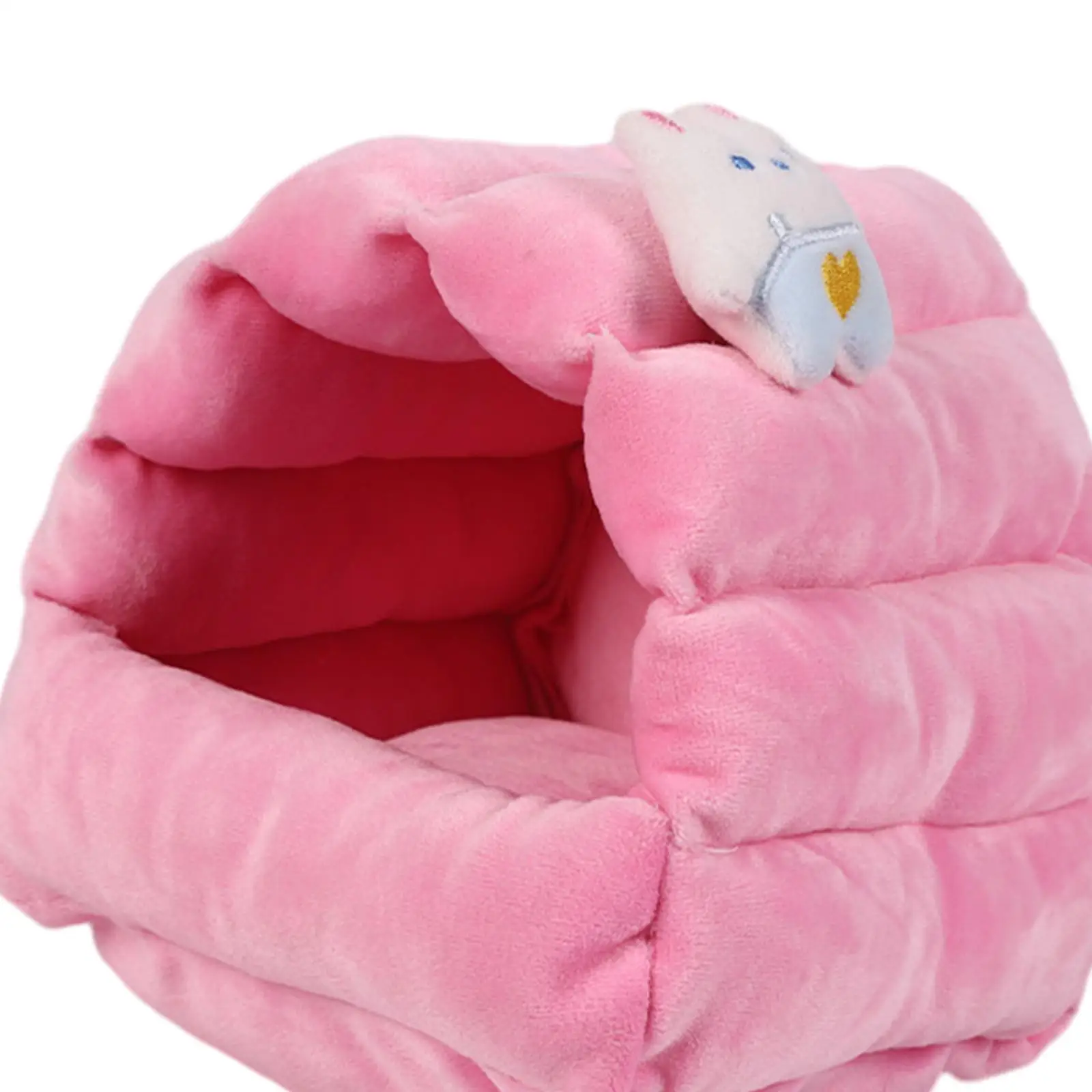 Hamster Warm Nest Warm Hideout Cozy Thickened Small Pet Animals Bed for Cage