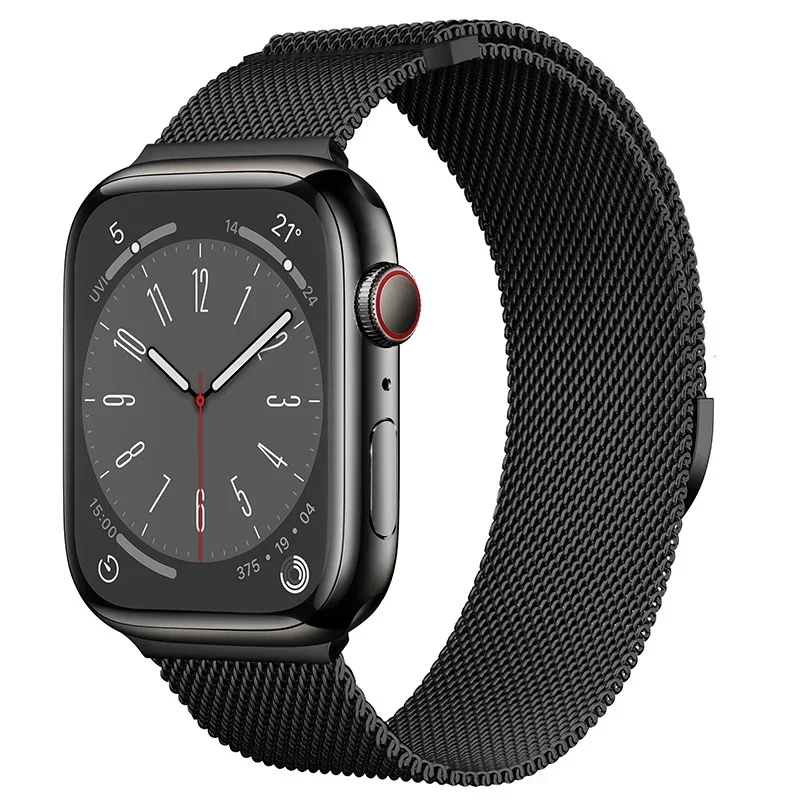 Elegant Milanese Loop Stainless Steel Watch Band Strap