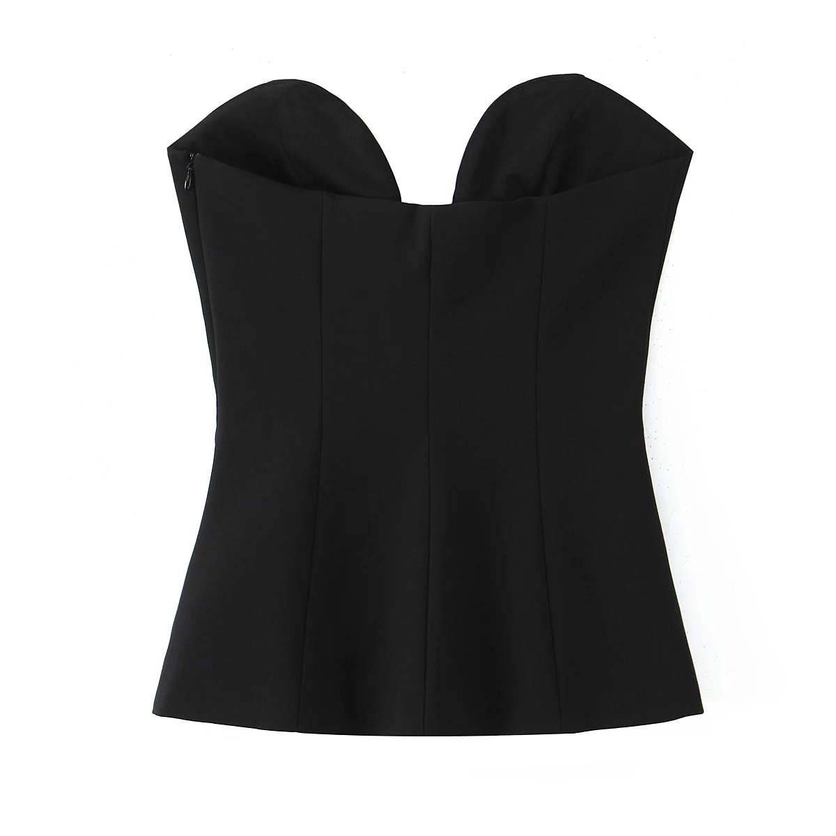 Women Sexy Fashion Chic 3D Gauze Flower Strapless Top Female Elegant Sleeveless Backless Short Vest Lady Holiday Party Top