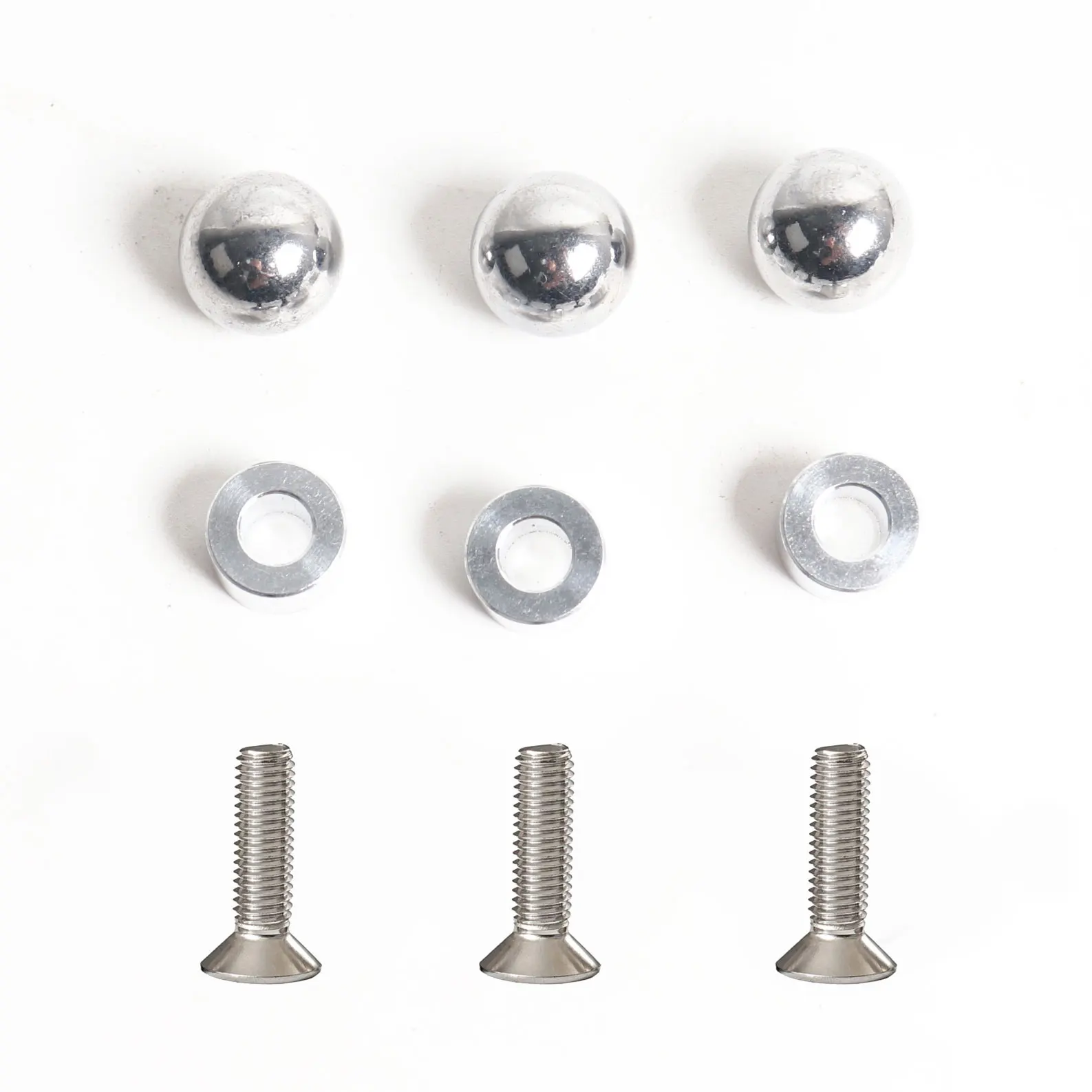 Blurolls-alumínio Spacer Aço Ball Bed Plate Peças Parafuso de Rosca Parafuso m5 Escareador V-core 3.1 12 mm - Imagem 6