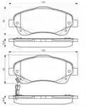 

Store code: 986495083 for front brake pad AVENSIS COROLLA VERSO