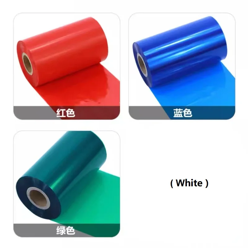 Color all resin ribbon roll 40 50 60 70 80 90 100 110mmx300m thermal transfer barcode printer carbon tape