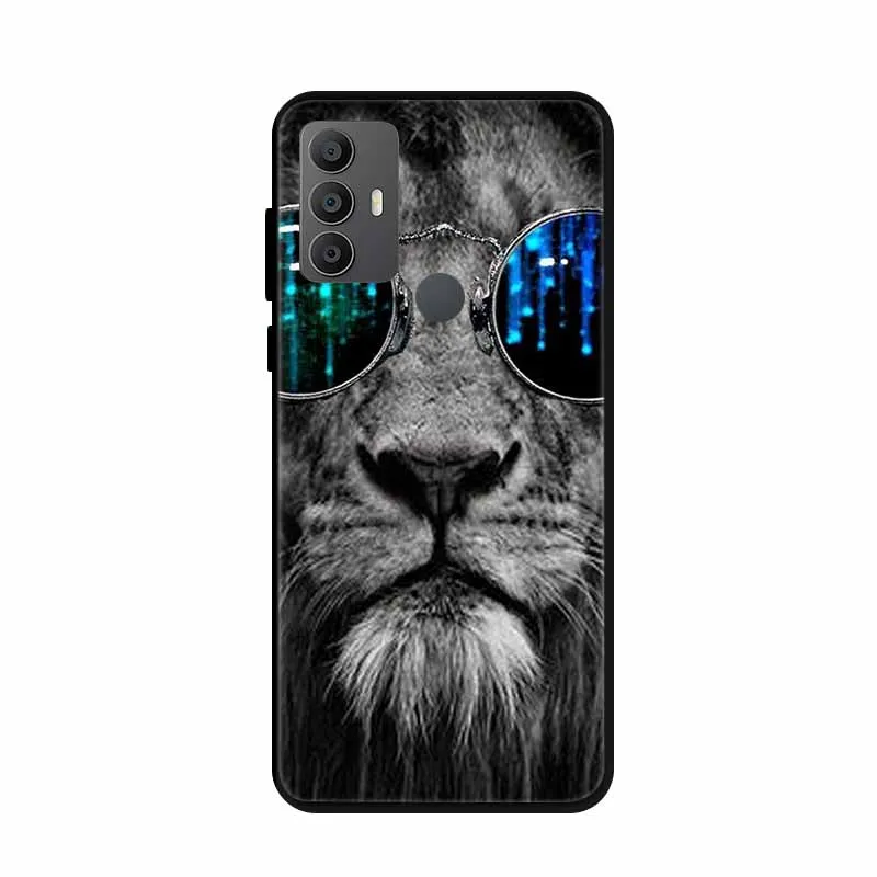 Wolf & Lion Soft TPU Silicone Cartoon Case - Stylish Protective Bumper Coque