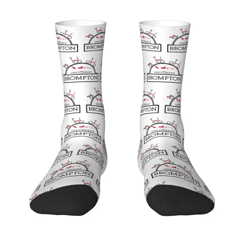 

Bromptons Bike Men's Crew Socks Unisex Cute Spring Summer Autumn Winter Dress Socks