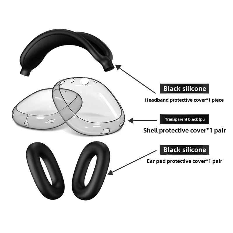 Starlight Silicone & TPU Transparent Case Set - Anti-Fall, Dust-Proof Protection