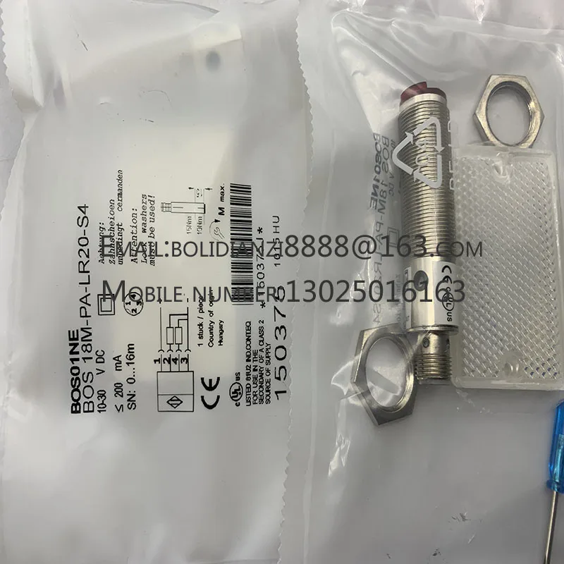 

Новый фотоэлектрический датчик переключения bos00поляй BLS 18E-XX-1P-E5-X-S4 в наличии