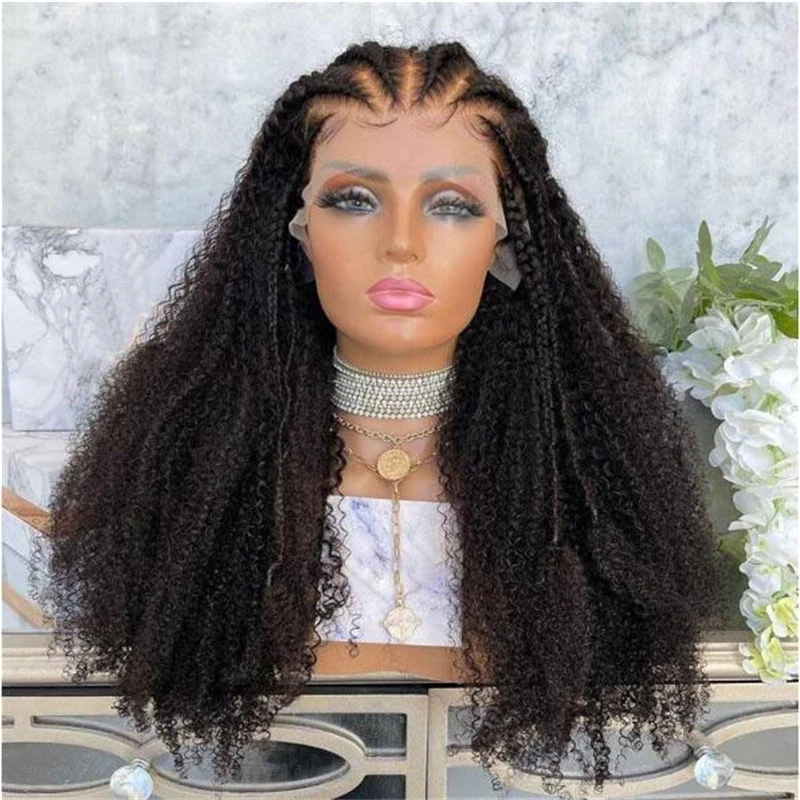 soft-natural-black-180density-26inch-long-kinky-curly-lace-front-wig-for-women-babyhair-heat-resistant-glueless-preplucked-daily