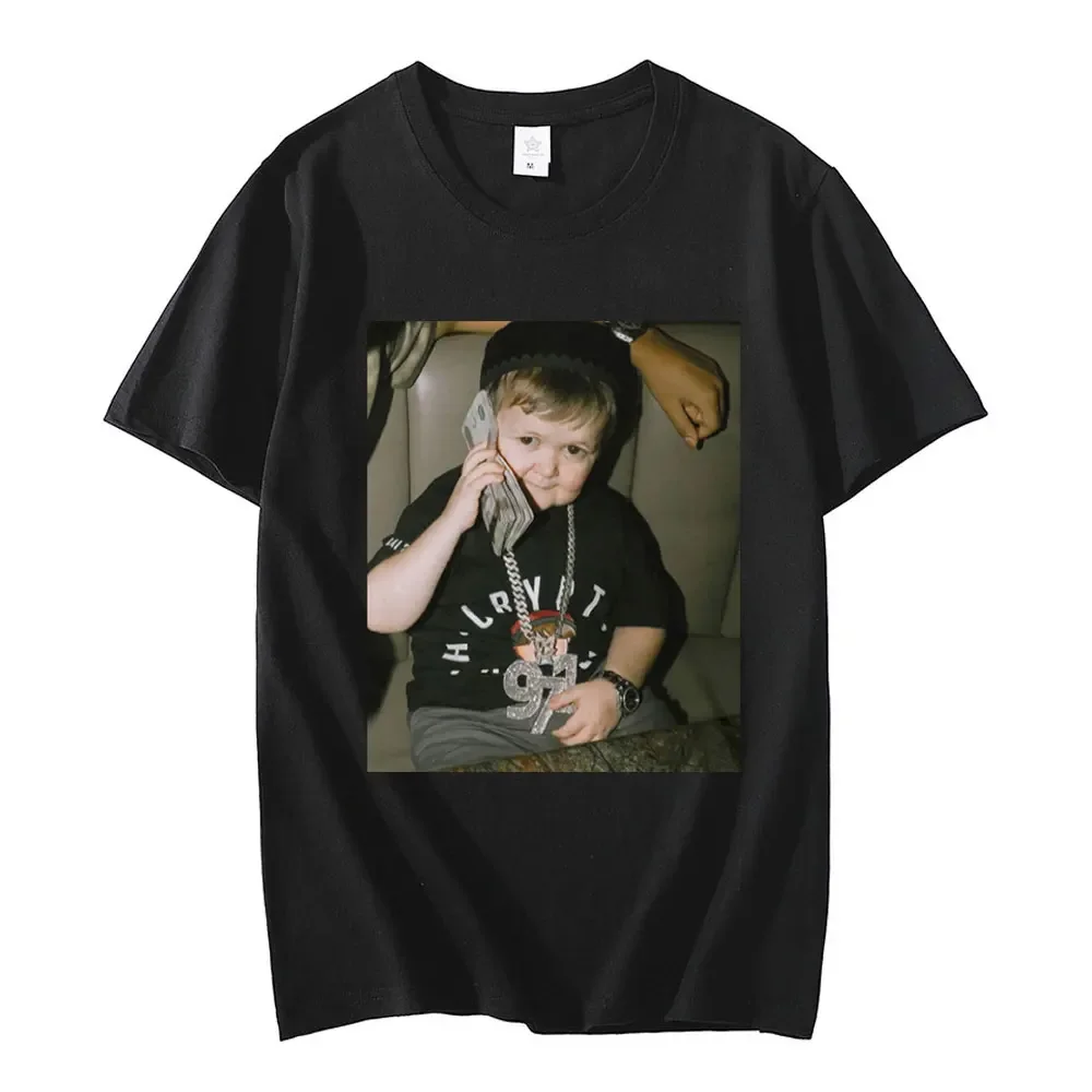 Hasbulla Kampf T-shirt Mini Khabib Blogger Grafik T-shirts Frauen Sommer Sport Übergroßen T-shirt Streetwear Shirt Top