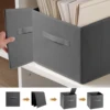 Foldable Fabric Storage Cubes Drawer For Closet And Toys Storage Home Supplies Clothing Underwear Storage box 4