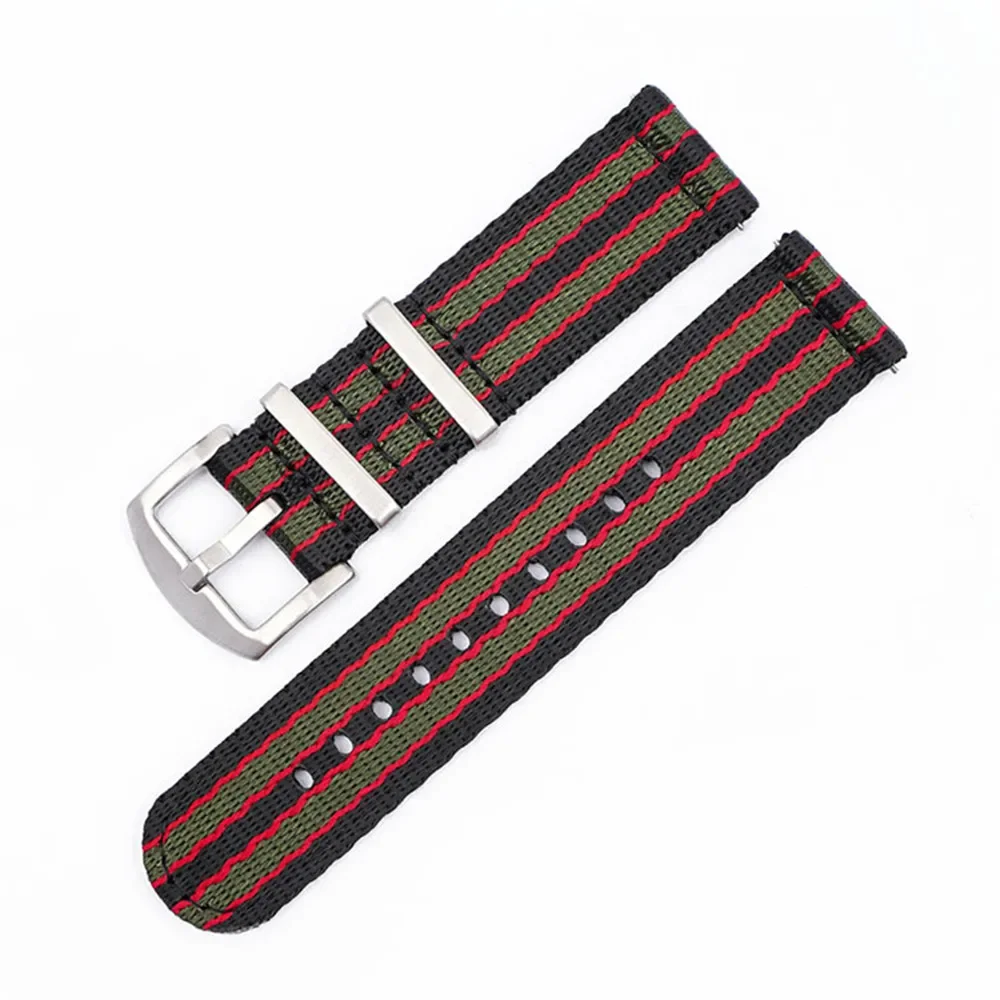Sport Canvas Quick Release Nylon Strap for Men and Women (Multiple Sizes Available)