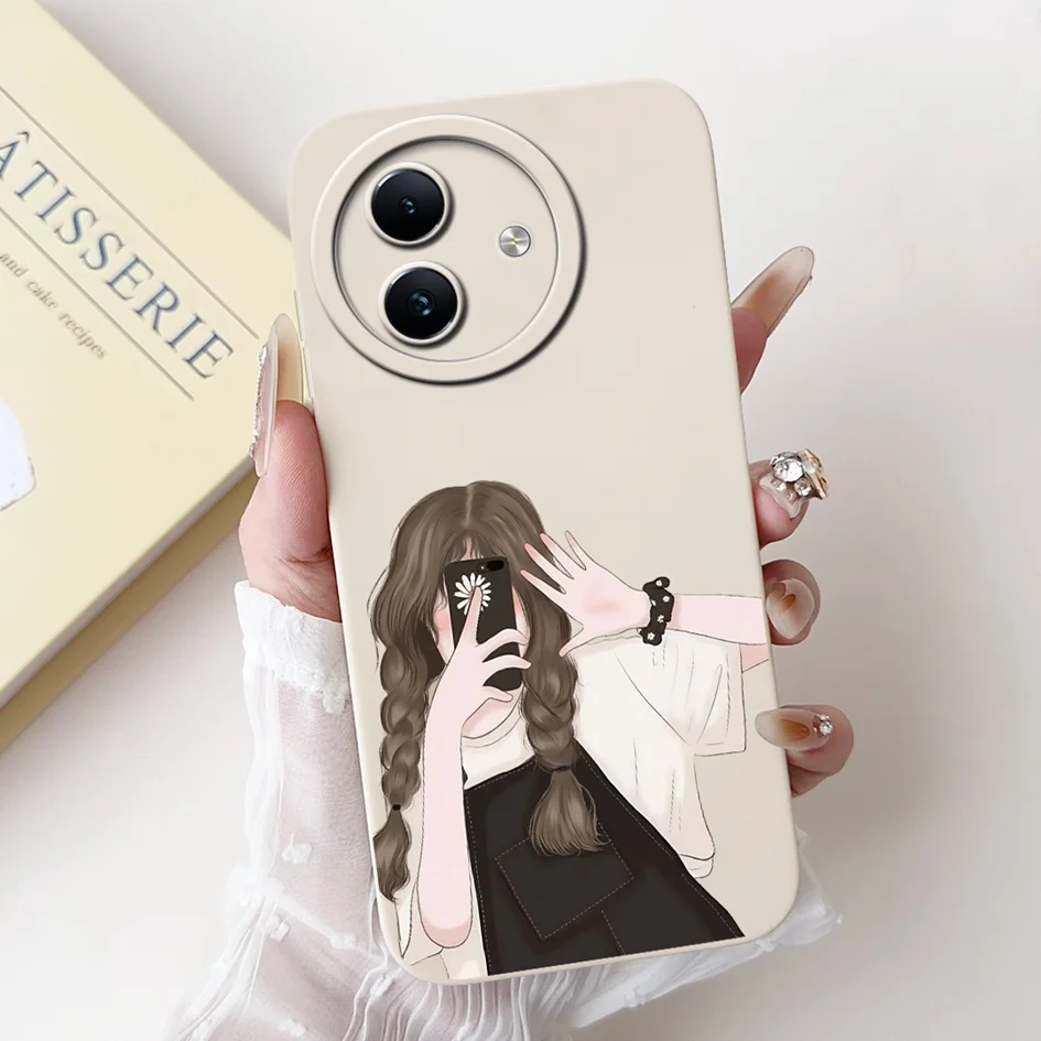 Shockproof Marble Cartoon Fashion Protective Case with Soft Bumper Design