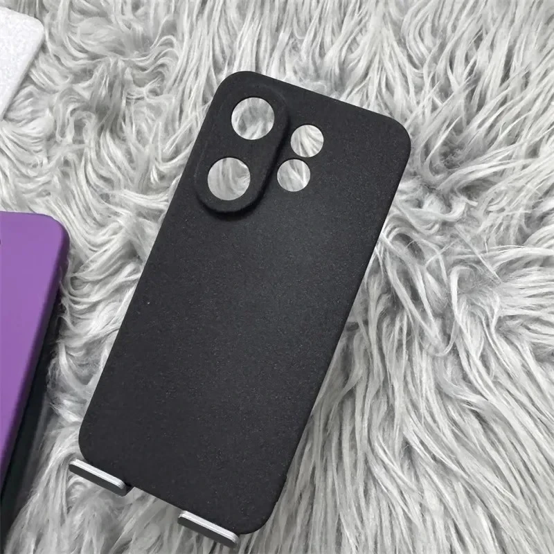 Elegant Sandstone Soft TPU Ultra-Thin Matte Phone Case