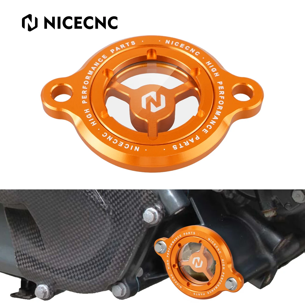 Coperchio Filtro Olio Trasparente Per Ktm 390 Adventure Adv 390 Duke 2020-2022 Duke 125 200 250 390 Rc 125 200 390 2017-2022