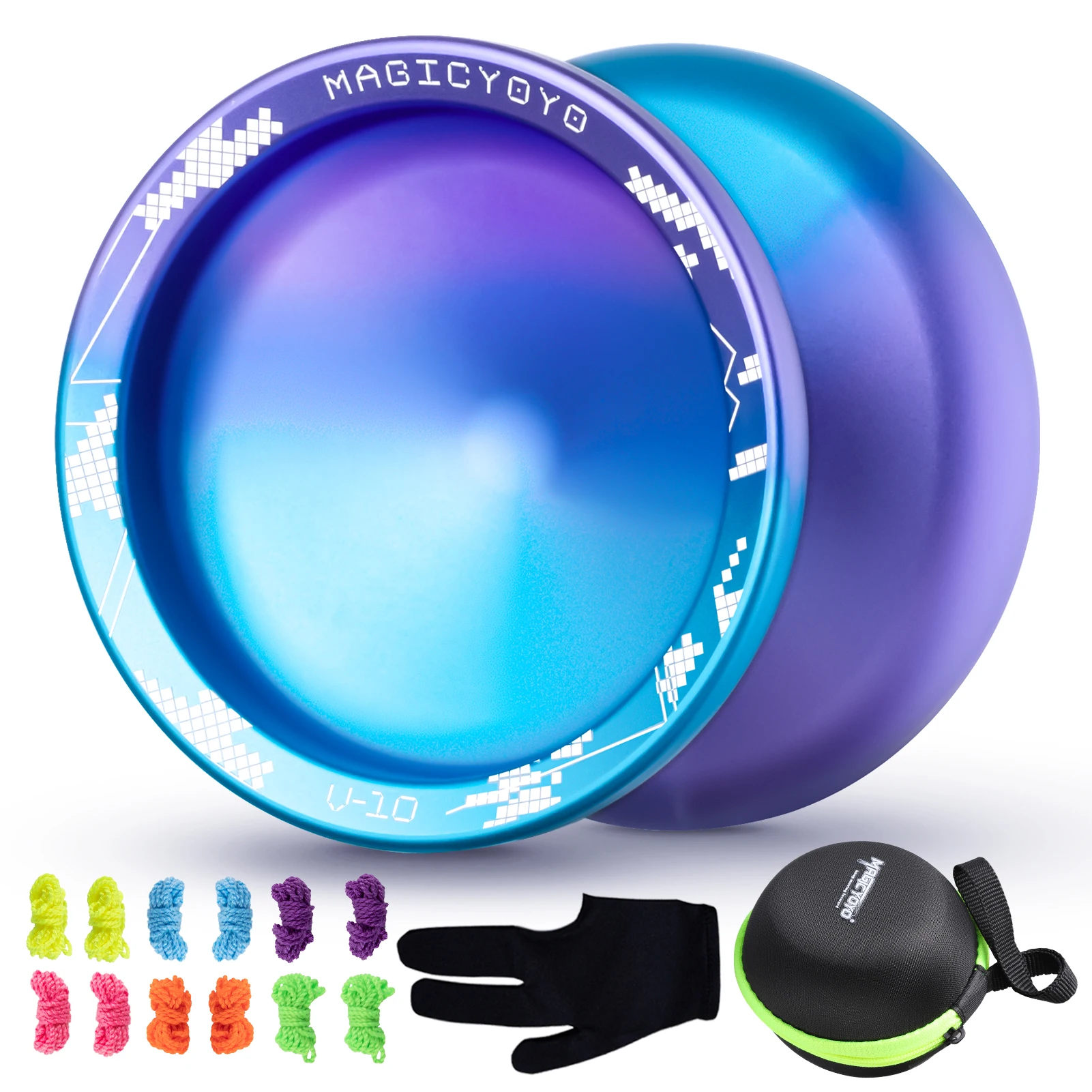 MAGICYOYO Unresponsive Yoyo V10 Yoyo Ball for Advanced Players