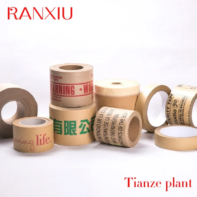 Adhesive Tape Paper Boxes Bookself Paper Ribbon Book Binding Tape Kraft  Packing Tape Carton Self Adhesive Tape Flatback - AliExpress