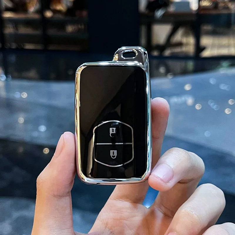 Key Case 2 3 4 Button Car Key Case For Toyota Lexus