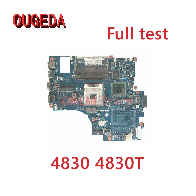 

Материнская плата OUGEDA MBRGP02001 MBRT302001 P4LJ0 для ноутбука ACER Aspire 4830 4830T, материнская плата HM65 DDR3, полностью протестирована