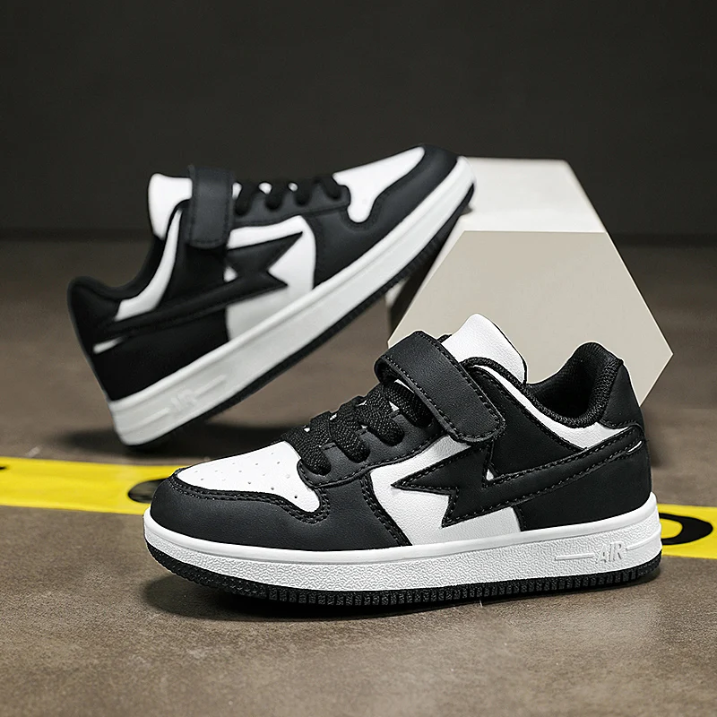 2024 New Boys Fashion Trendy Casual Sports Shoes Wear Resistant and Anti Slip Shoes - 2