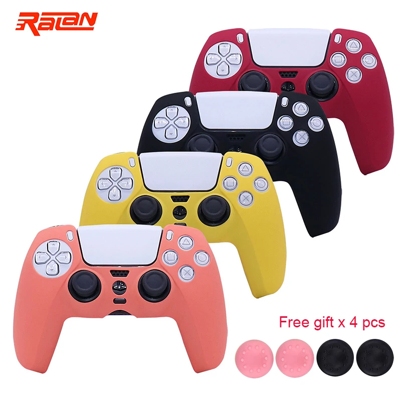 Custodia Protettiva In Silicone Morbido Per Controller Playstation 5 Custodie In Pelle Per Controller Controller Controller Gamepad Ps5 Accessori Per 