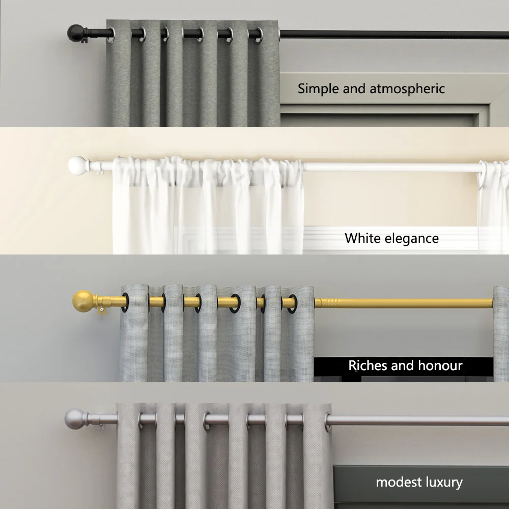 Universal Adjustable Curtain Rod 4