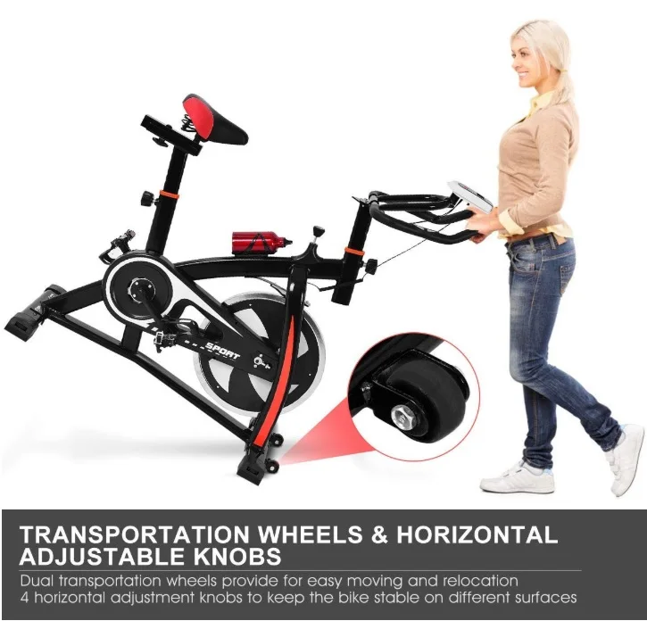Home Gym Equipment Fitness Bicycle Home Commercial Spinning Indoor Sport Equipment Fit Exercise Bike Gym
