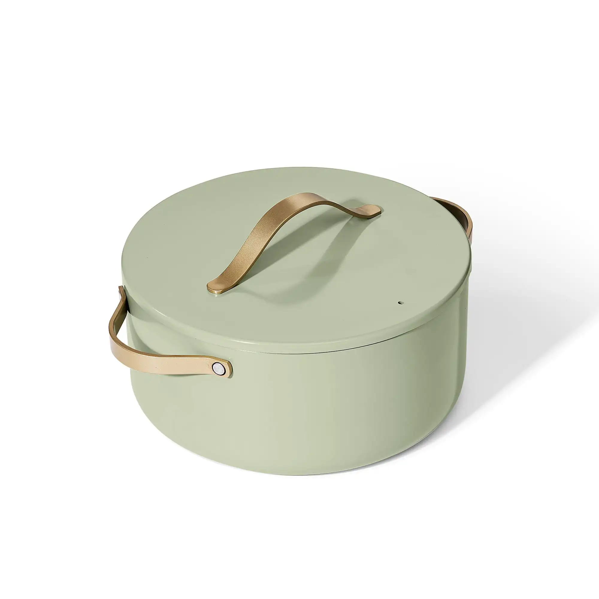 Beautiful 6qt Enamel Dutch Oven, Sage Green by Drew Barrymore