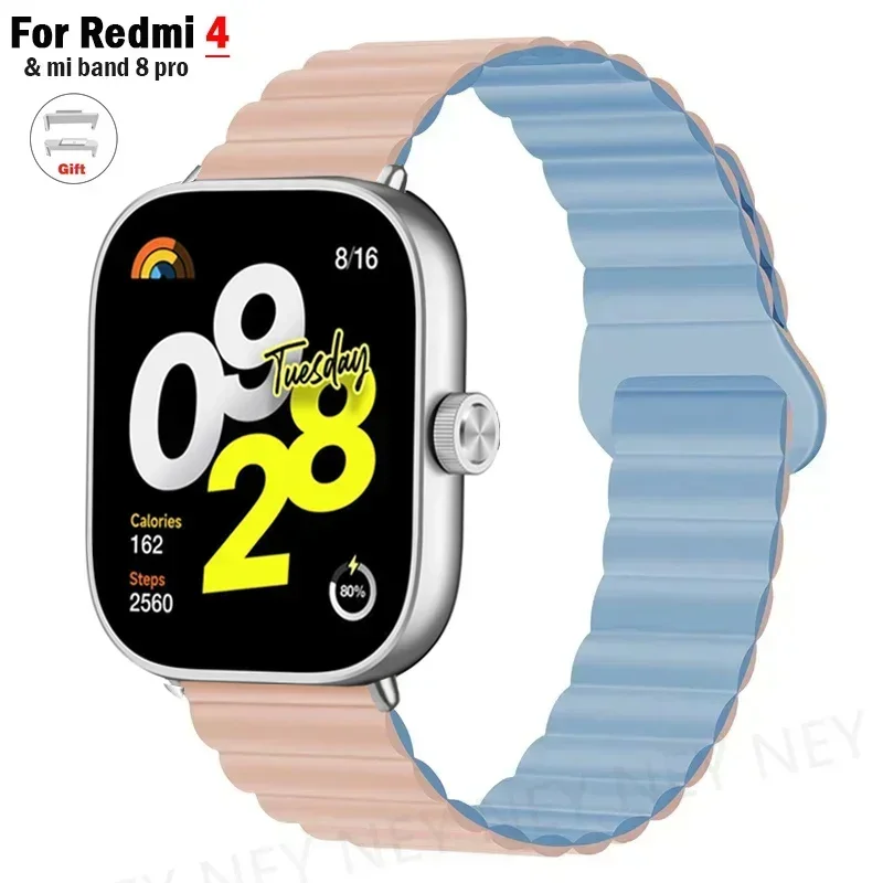 Magnetic Silicone Loop Watchbands - Sport Wristband Bracelet Accessories