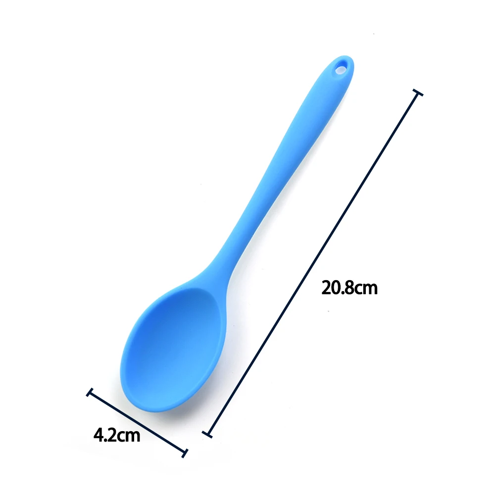 BRIIEC 1pc White Silicone Soup Ladle Spoon with Wooden Handle, Heat  Resistant Cooking Utensils, Larg…See more BRIIEC 1pc White Silicone Soup  Ladle