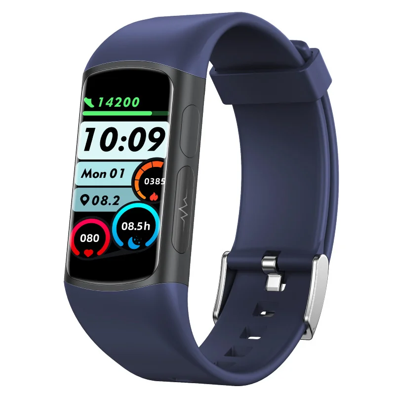 H8 Smart Bracelet Watch 1.47inch Men Women Wristwatch Sports Fitness Tracker Band ECG Health Monitor Smartwatch 5