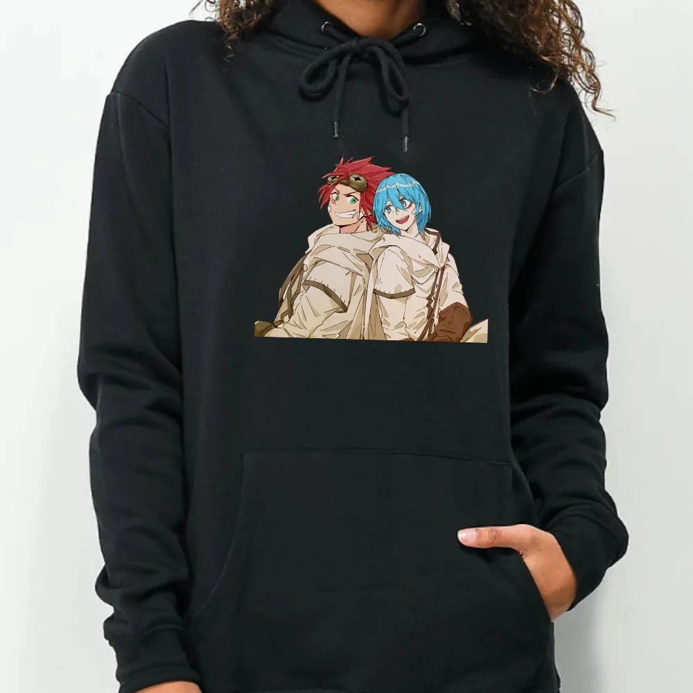

Anime Sabikui Bisco Hoodie Bisco and Milo Cartoon Print Long Sleeve Spring Oversized Sweatshirt Women Japanese Streetwear Casual