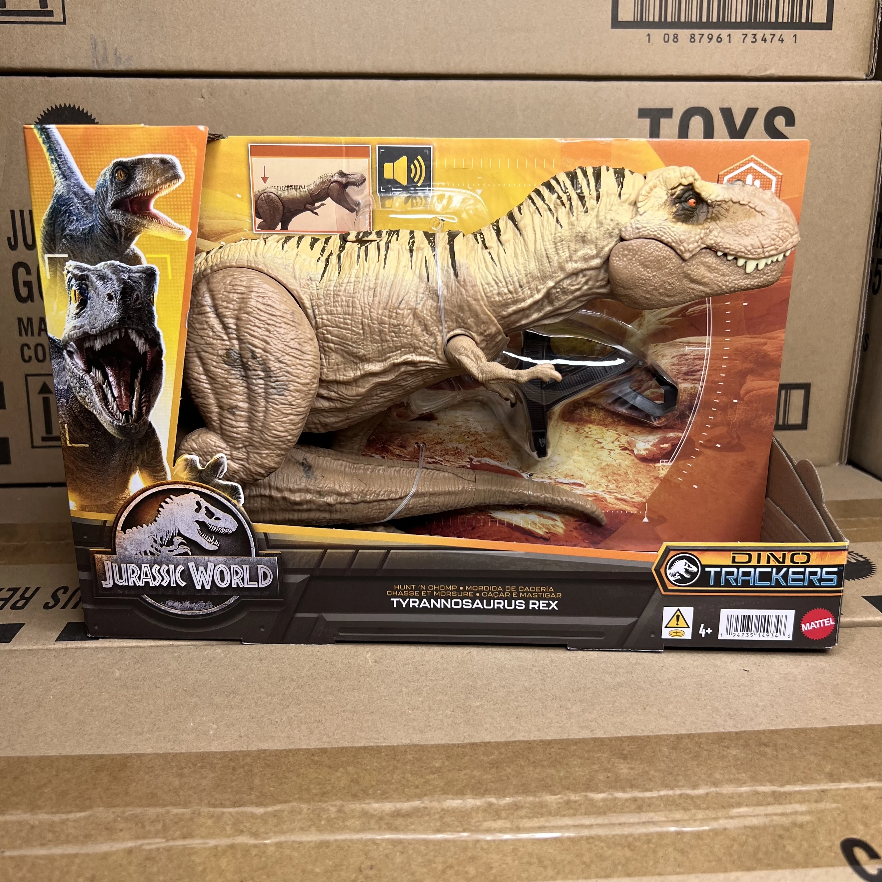 Dinossauro T-Rex Jurassic World Dominion Dano Extremo Mattel