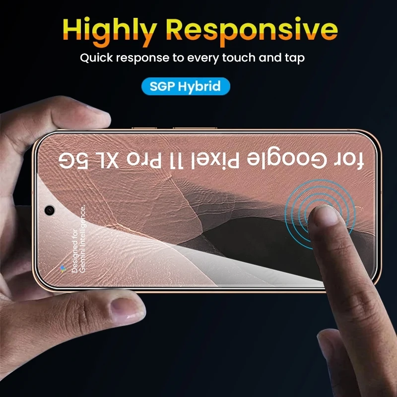 Universal 8-in-1 Tempered Glass Screen Protector and Camera Lens Shield
