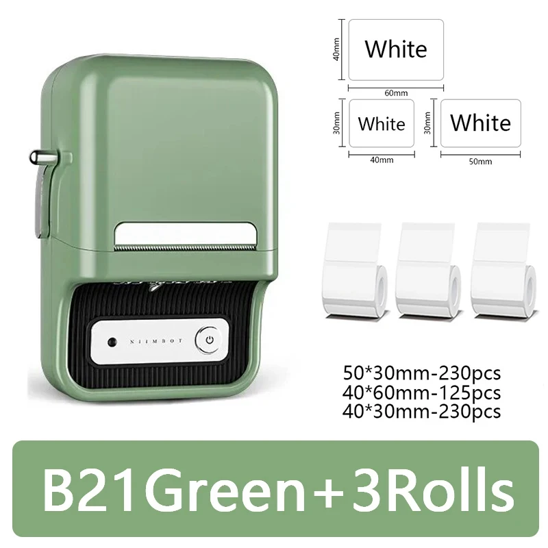 Green 3 Rolls Mix