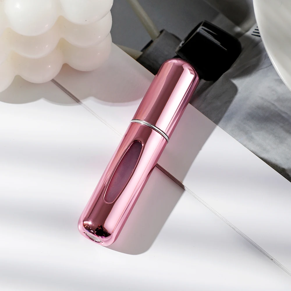 Portable Mini Travel High-end Perfume Bottle Base Refill Bottle Straight Charging Small Sample Perfume Aluminum Material 5