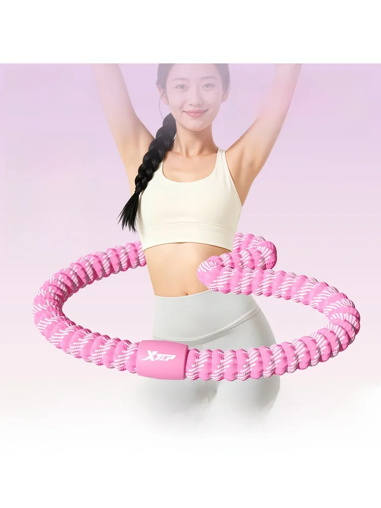 XTEP 소프트 훌라후프 여성용 복부 슬리밍 헤비듀티 허리 부상 방지 지방 연소 도구 신제품 2026 봄 피트니스 장비