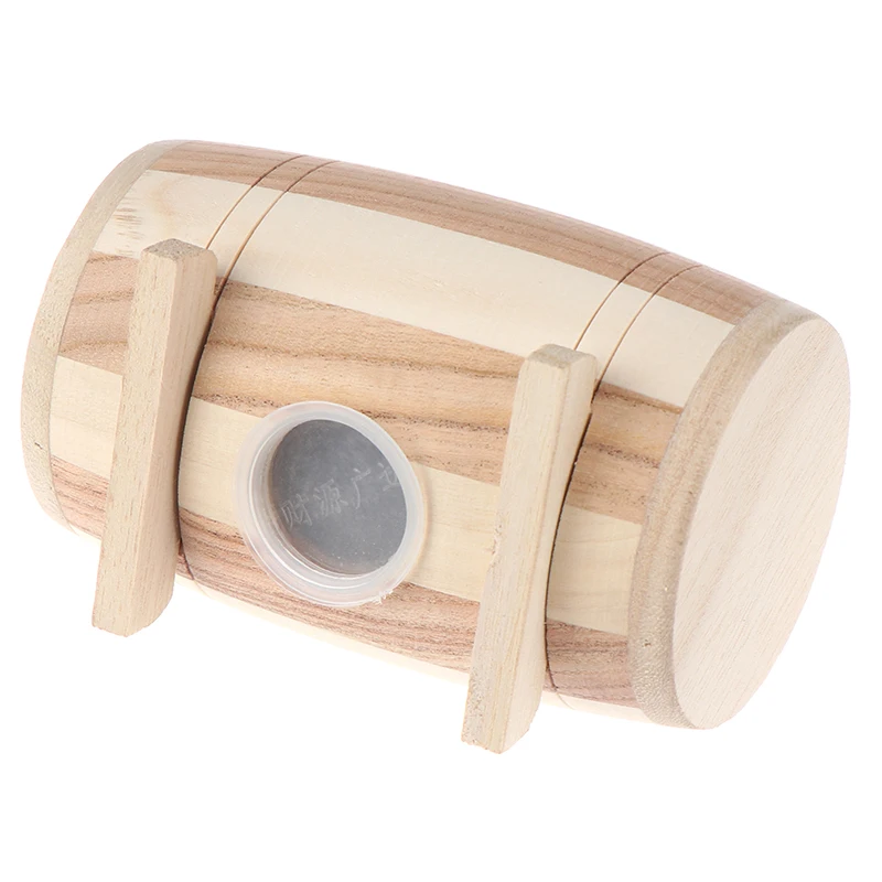Spardose Aus Holz In Weinfaß Optik Geldbox Für Ersparnisse_voghion.com
