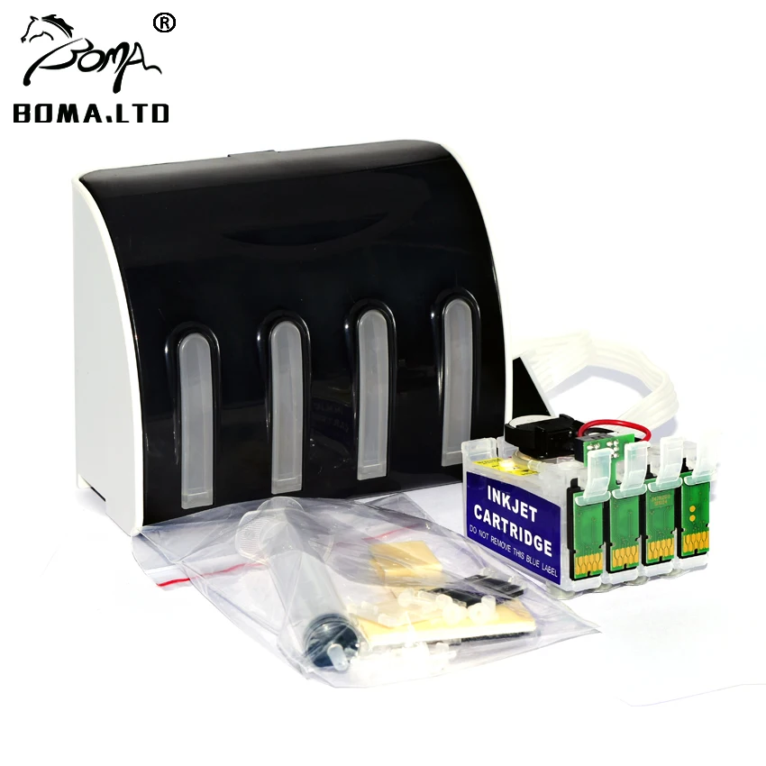 유럽 ??34XL 34 T34 T34XL T3471-T3474 Epson WorkForce Pro WF-3725 WF-3720 프린터용 ARC 칩이 포함된 Ciss 시스템